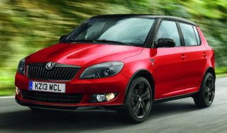 Skoda Fabia Monte Carlo Tech 2013 front quarter