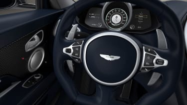 Aston Martin DBS Superleggera Concorde Edition steering wheel