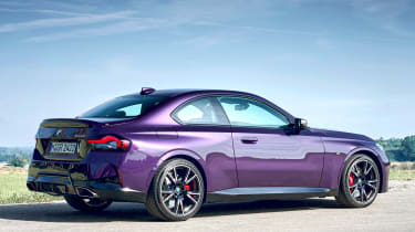 BMW 2 Series Coupe rear 3/4 static