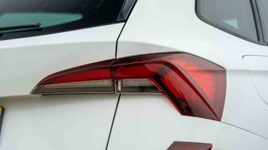 Skoda Kamiq closeup tail light