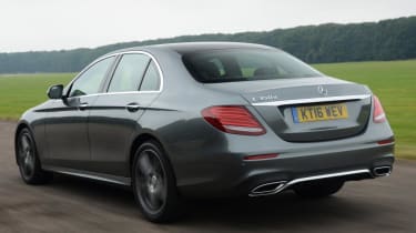 Mercedes E-Class AMG Line rear driving