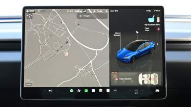 Tesla touchscreen