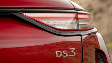 DS 3 E-Tense rear lights