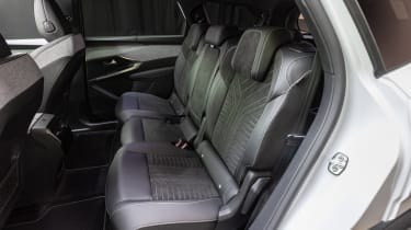Peugeot E-5008 SUV rear seats