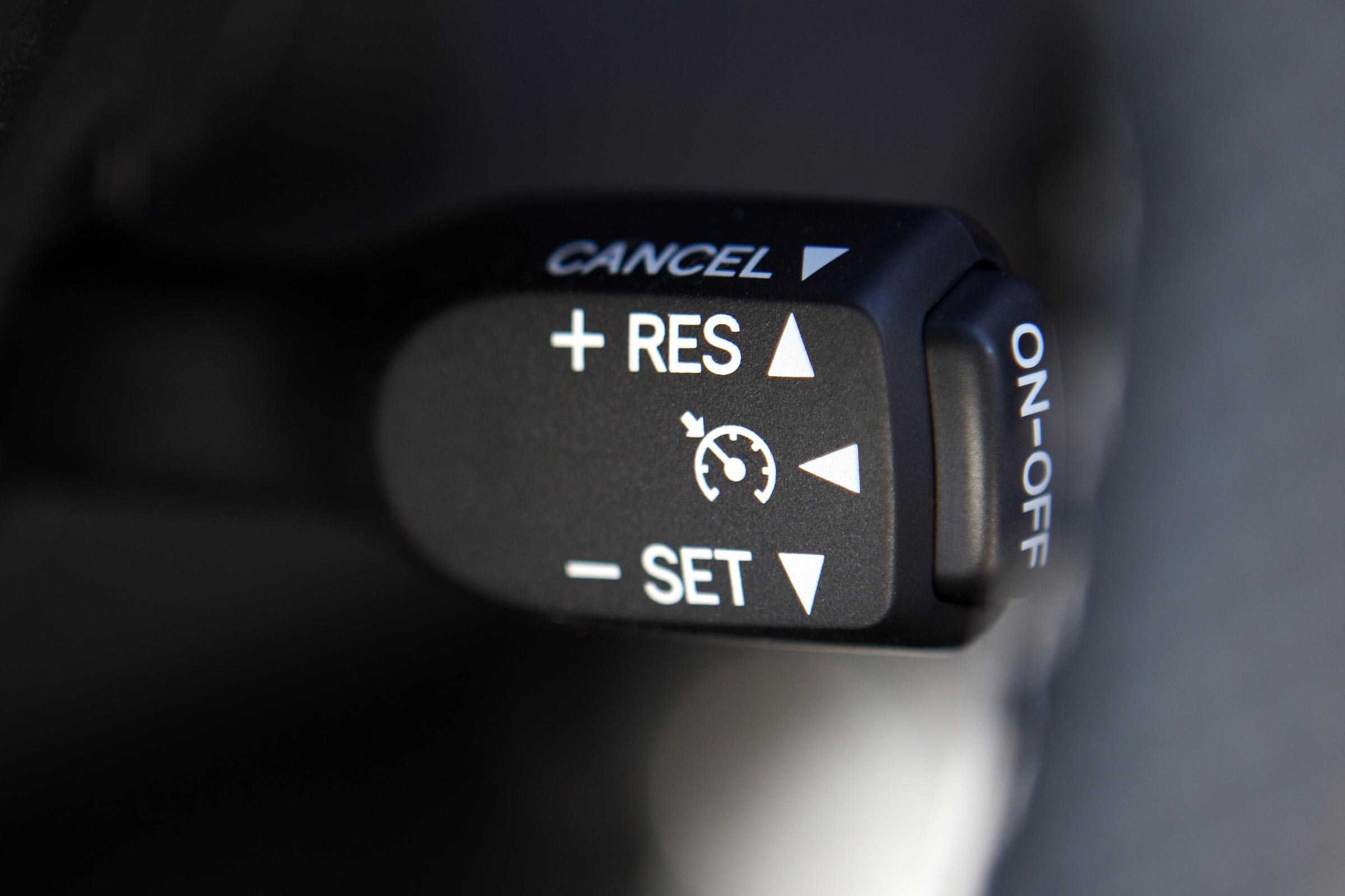 cruise control system on a car