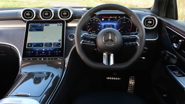 Mercedes GLC Coupe UK interior