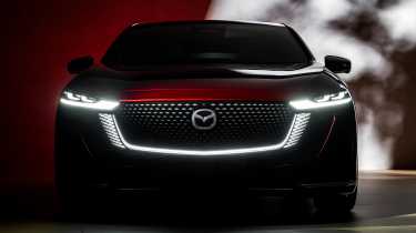 Mazda 6e glowing grille