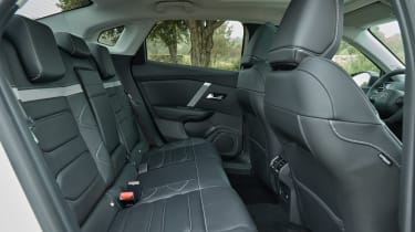 Citroen e-C4 X back seats