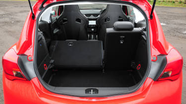 Vauxhall corsa e boot outlet space