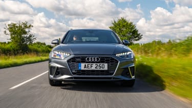 Audi A4 Avant estate front tracking