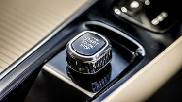 Volvo XC60 SUV start button