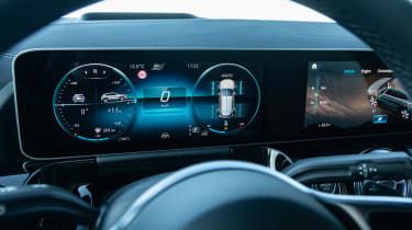 Mercedes GLA SUV digital instruments
