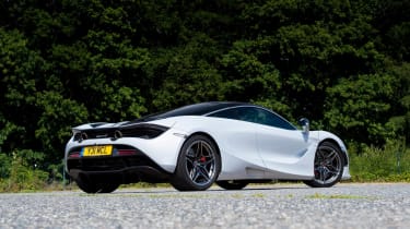 McLaren 720S coupe - rear 3/4 static