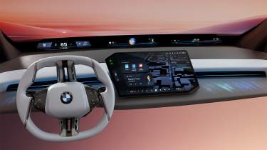 BMW Panoramic iDrive dashboard