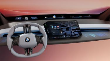 BMW Panoramic iDrive dashboard