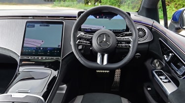 Mercedes EQE 350+ interior 