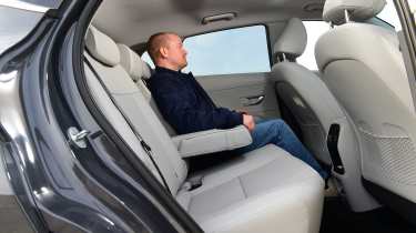 Hyundai Kona Electric rear seat room