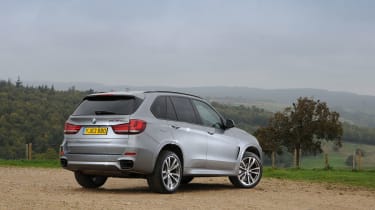 Every other X5 has four-wheel-drive as standard, with 3.0-litre diesels offering a blend of power and economy