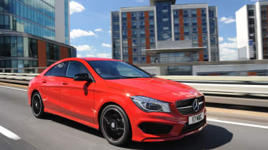 Enthusiasts will be attracted to the CLA 45 AMG high-performance model