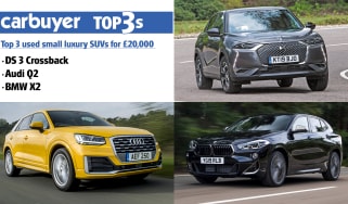 Top 3 used small luxury SUVs for £20,000 - hero 