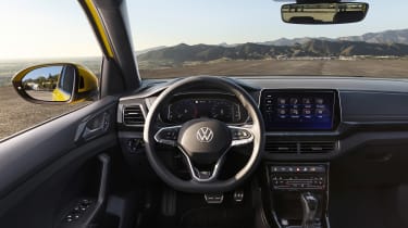 Volkswagen T-Cross 2024 interior front facing
