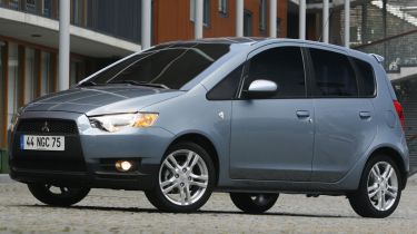 Mitsubishi Colt five-door 2009 front quarter