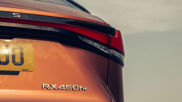 Lexus RX SUV rear badge
