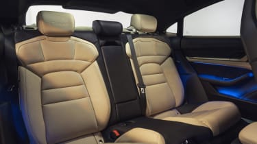 2020 Porsche Taycan - rear seats