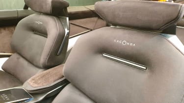 Lagonda All-Terrain SUV concept Geneva interior seats