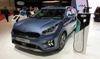 Kia Niro plug-in hybrid front quarter