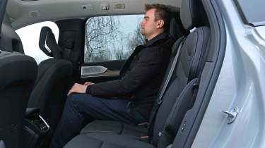 Volvo EX90 rear seat space