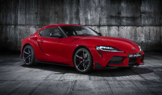 Toyota Supra front quarter