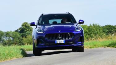 Maserati Grecale Folgore front handling