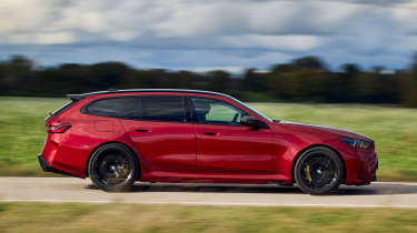 BMW M5 Touring side profile