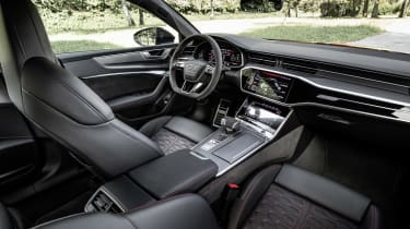 Audi RS7 interior - wide view