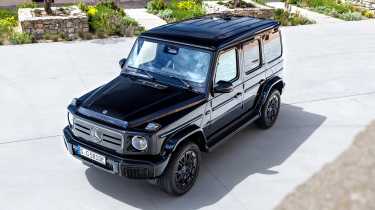 Mercedes G-Class front overhead static