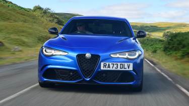 Alfa Romeo Giulia Quadrifoglio front