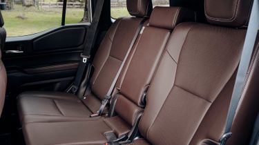 Toyota Land Cruiser rear seats