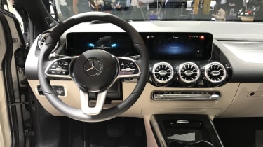 Mercedes B Class interior
