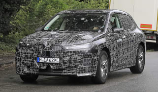 Spy shot of secretly tested future car