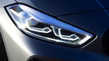 BMW 1 Series hatchback headlights
