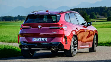 BMW X3 rear handling