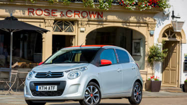 The C1 sits between the bold Aygo and conservative 108 in terms of styling