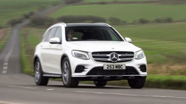 The Mercedes GLC is the SUV equivalent of the Mercedes C-Class and the two cars share a multitude of mechanical components
