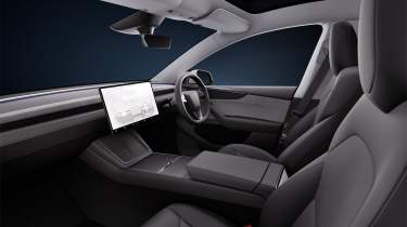 2025 Tesla Model Y interior