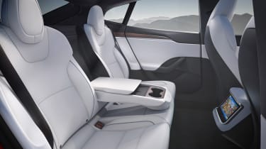 Tesla Model S Plaid - rear seats