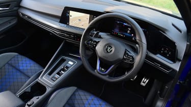 2022 Volkswagen Golf R estate dashboard