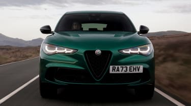 Alfa Romeo Stelvio Quadrifoglio front dynamic