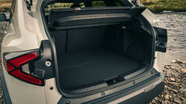 Dacia Duster UK boot open