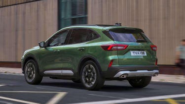 Facelifted Ford Kuga Active rear tracking